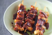 Recette de Brochettes de foie de veau laquées au miel